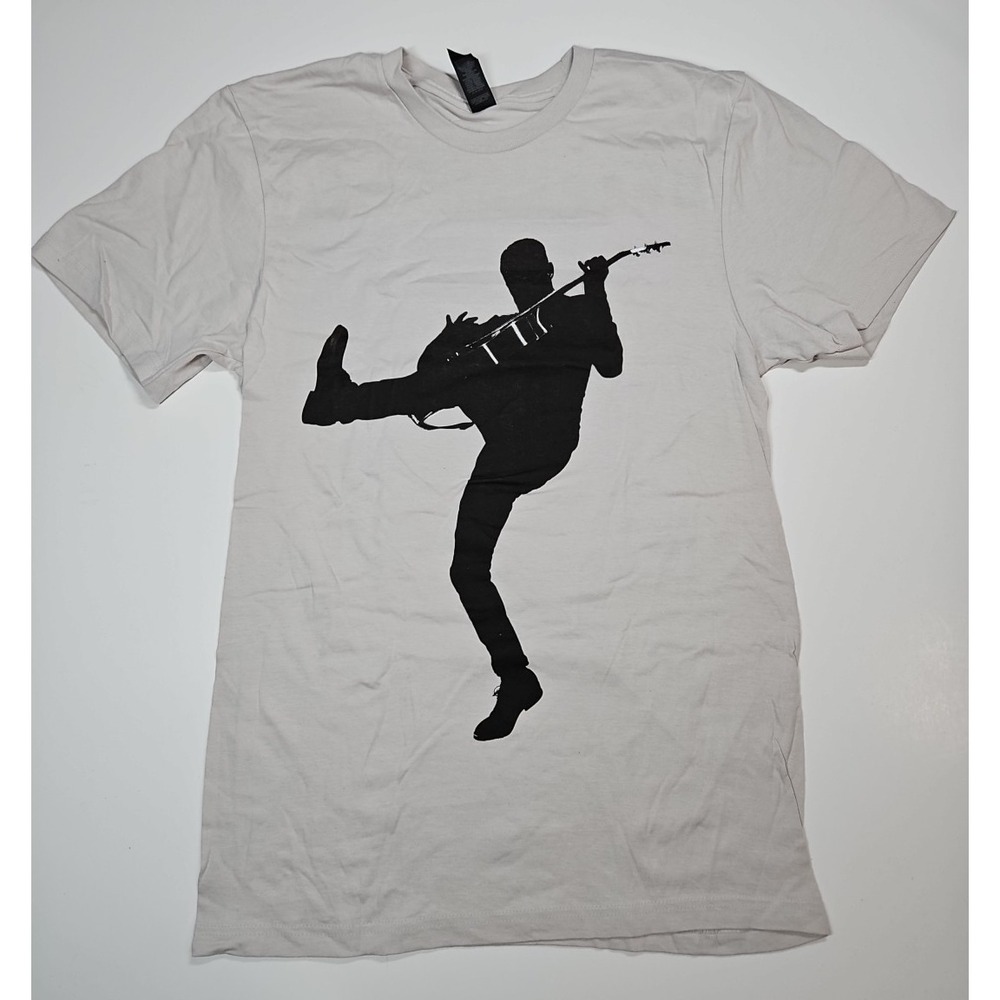 Bryan Adams Mens Gray 2024 USA Mexico Tour Graphic T Shirt‎ Size Small NWOT